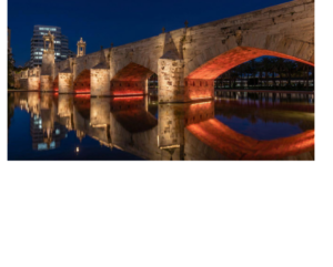 Valencia iluminara los 17 puentes del Jardin del Turia gracias a un acuerdo con la Fundacion Trinidad Alfonso 3