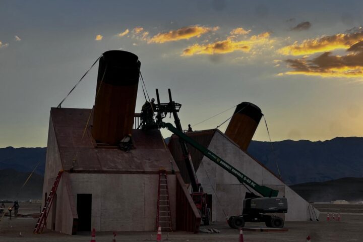 Un Titanic en pleno desierto de Nevada 1