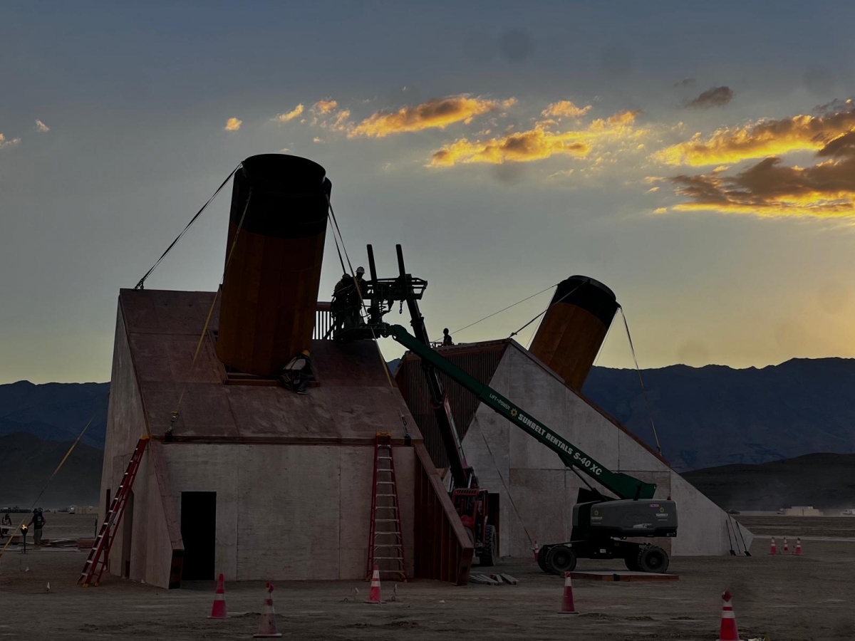 Un Titanic en pleno desierto de Nevada 1