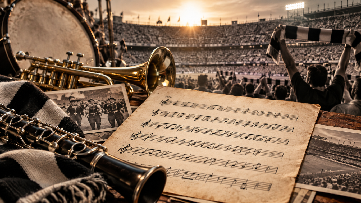 La partitura de Amunt Valencia la historia del himno que nacio para un aniversario y acabo cantando todo Mestalla Mediana