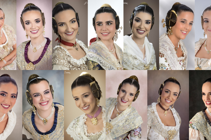 candidatas falleras 2027 retratos horizontal Pequena
