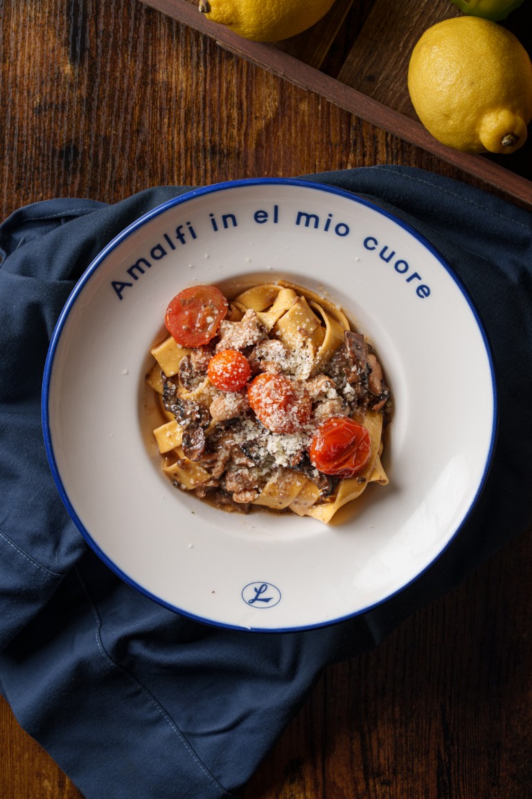 Pappardelle trufado alla Boscaiola Mediana