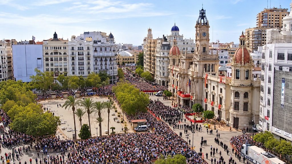 plaza ayuntamiento 9 octubre Mediana